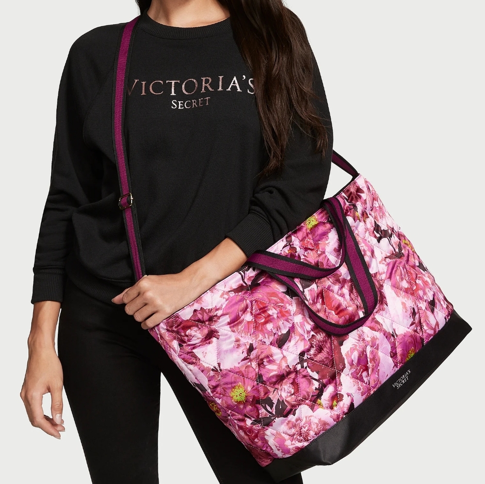 Victoria's Secret Floral Tote NWT